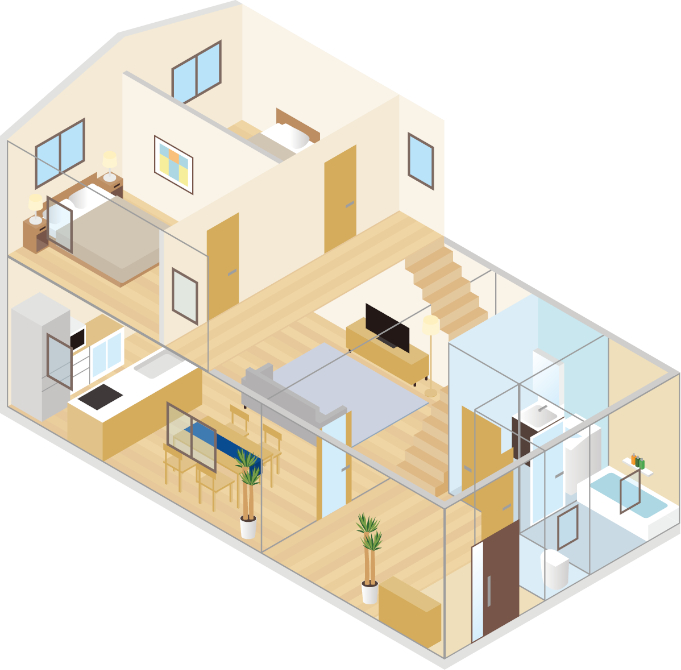 施工事例｜間取り図